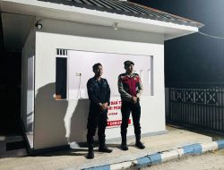 Personel Satsamapta Polresta Palangka Raya Laksanakan Patroli ke Rutan dan Pastikan Kondusif