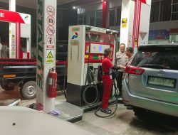 Polsek Bukit Batu Tinjau SPBU untuk Pastikan Keamanan dan Ketertiban