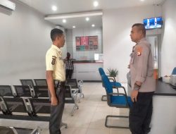 Piket SPK III Polsek Sabangau Laksanakan Patroli Sambang di Objek Vital Perbankan