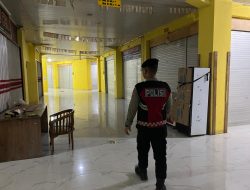 Sat Samapta Polres Lamandau Patroli Malam Hari, Jaga Kamtibmas dan sambang sejumlah Tempat