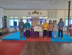 Bhabinkamtibmas Kec.Bukit Raya Hadiri kegiatan Penyaluran Bantuan Langsung Tunai Dana Desa (BLT-DD