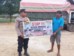 Cegah Ilegal Mining, Pers Polsek Marikit Sambangi Warga…