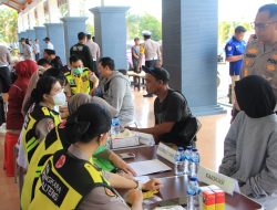 *Sinergi Kesehatan Dan Keselamatan, Rumkit Bhayangkara Layani Kesehatan Masyarakat Saat Operasi Patuh Telabang*