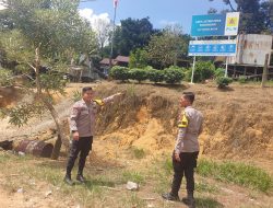 Piket Polsek Delang melaksanakan patroli diwilkum Polsek Delang