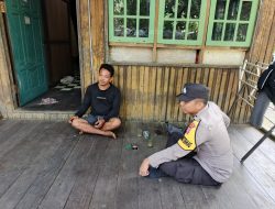 Bhabinkamtibmas Sambang ke Rumah Warga Masyarakat Binaannya