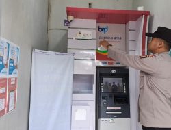 Piket Polsek Patroli dimalam hari ke Perbankan Atm