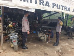 Piket Polsek Delang melaksanakan Silaturahmi ke warga masyarakat