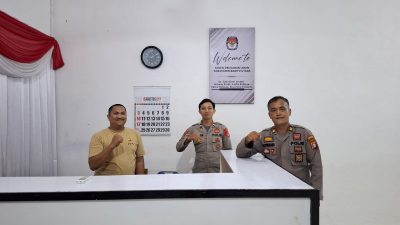 Polres Barito Utara Laksanakan Pengamanan KPU dan Bawaslu dalam Operasi Mantap Praja Telabang 2025