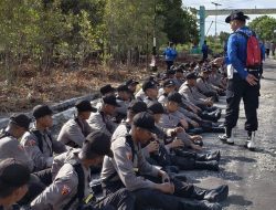 Perkenalan Lingkungan, 143 Siswa SPN Polda Kalteng Laksanakan Ekspedisi Darat