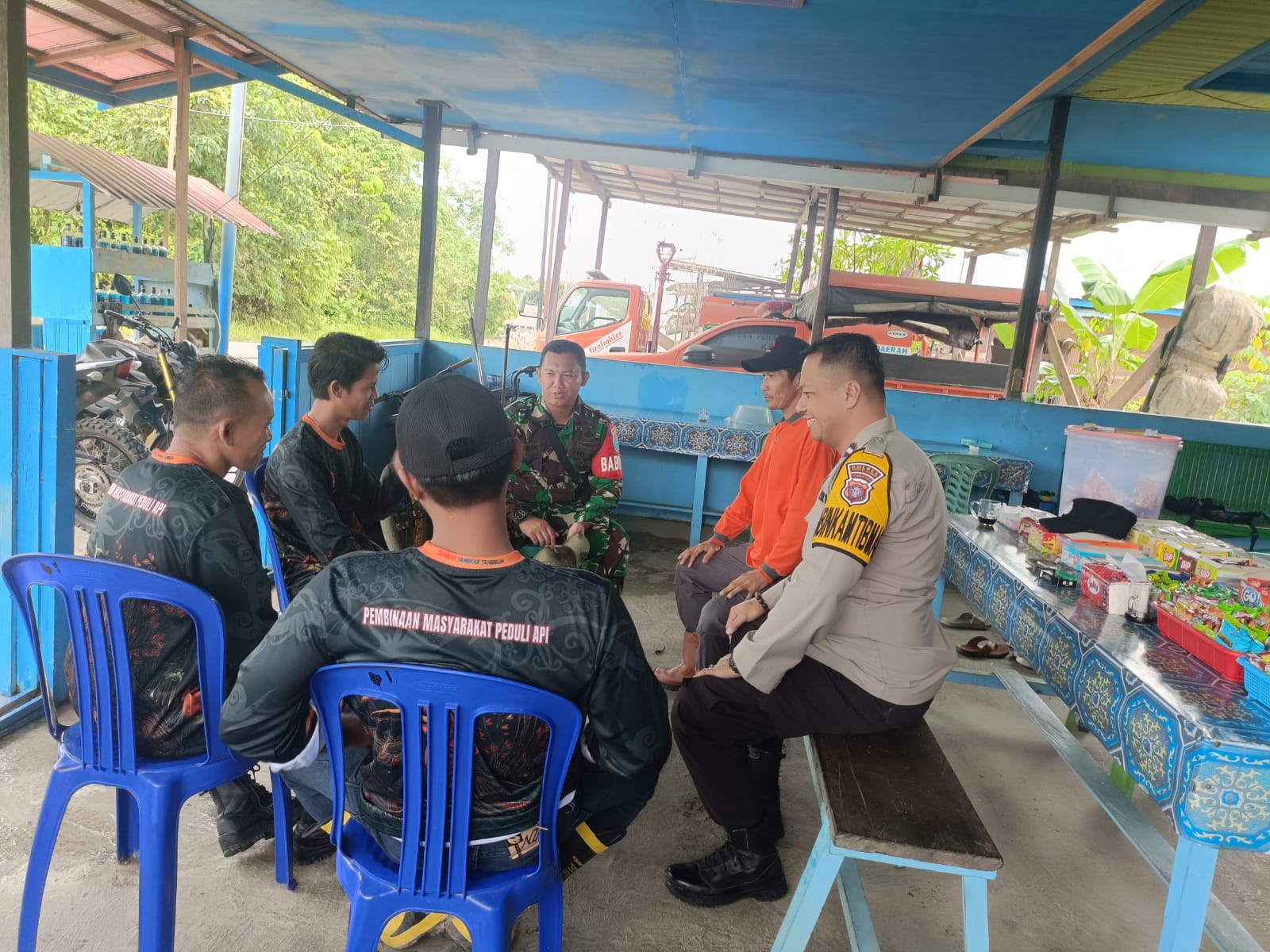 Polsek Gunung Purei Dengarkan Aspirasi Warga Lewat Program Jumat Curhat yang Rutin Dilaksanakan