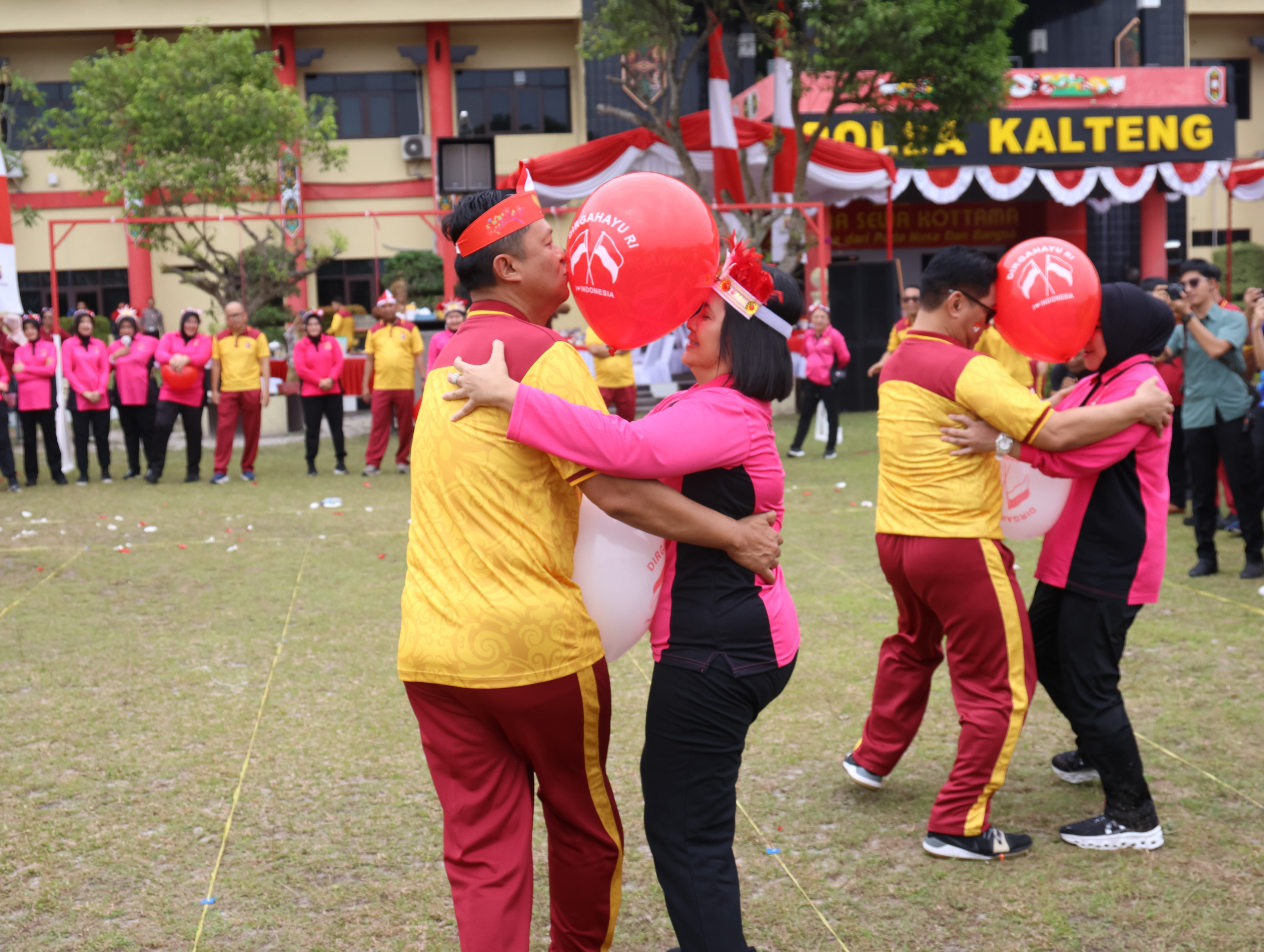 Meriahkan HUT ke-80 RI, Polda Kalteng Gelar Lomba Antar Personel