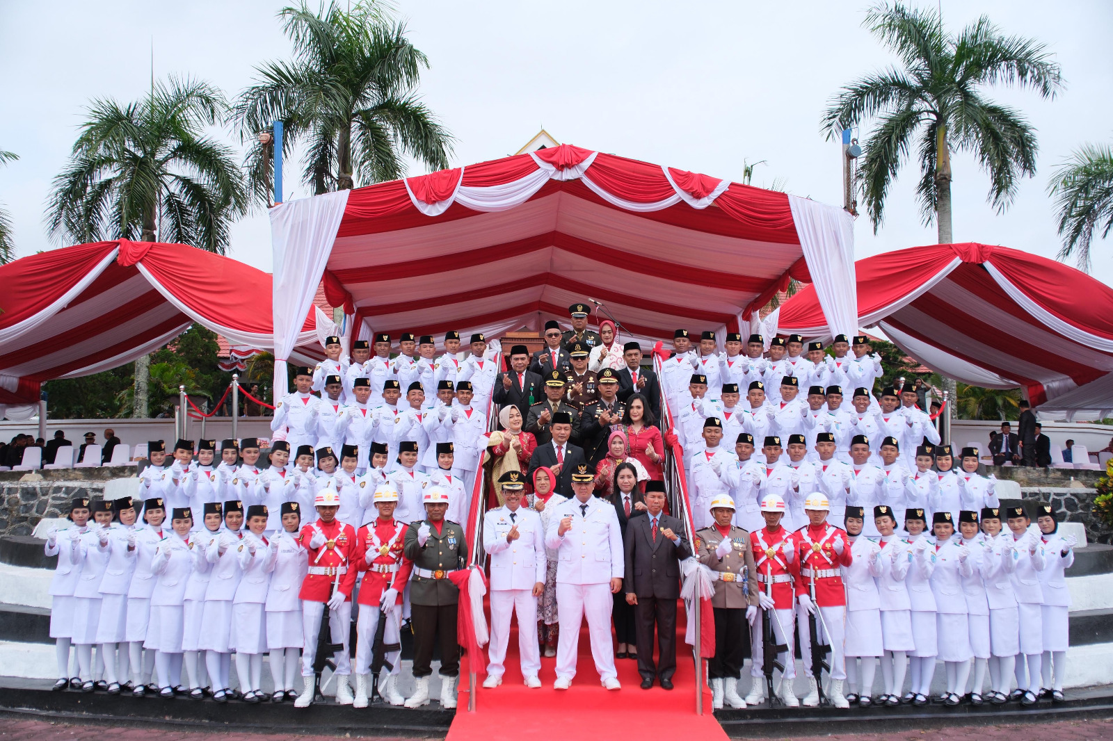 Kapolres Lamandau Hadiri Upacara Peringatan HUT Kemerdekaan Republik Indonesia ke-80