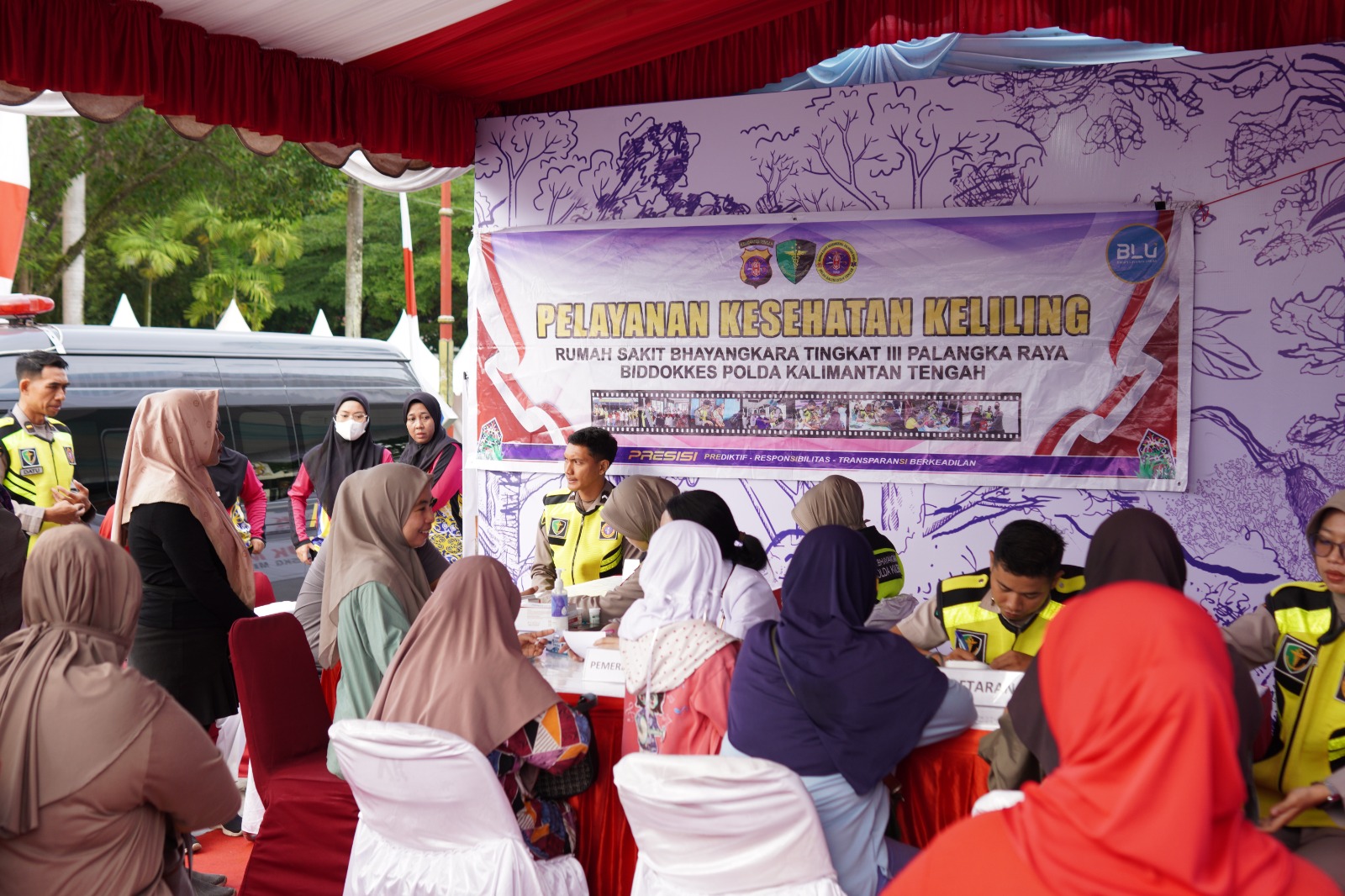 *Semarak Hari Kemerdekaan RI, Rumkit Bhayangkara Hadirkan Layanan Kesehatan di Area CFD*