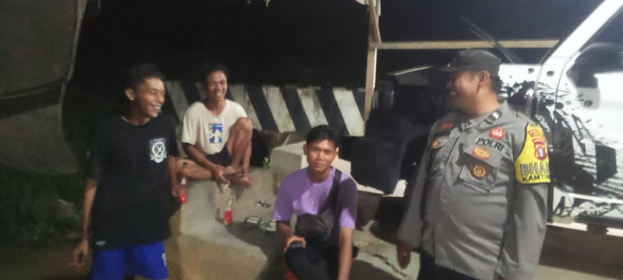 Piket Polsek Lamandau Sosialisasikan Penanggulangan Premanisme Berkedok Ormas