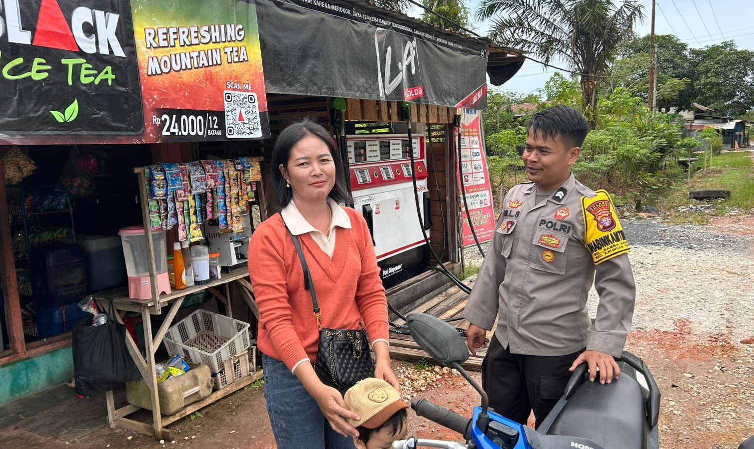 Patroli Dialogis, Upaya Polsek Katingan Tengah Ciptoan Kamtibmas