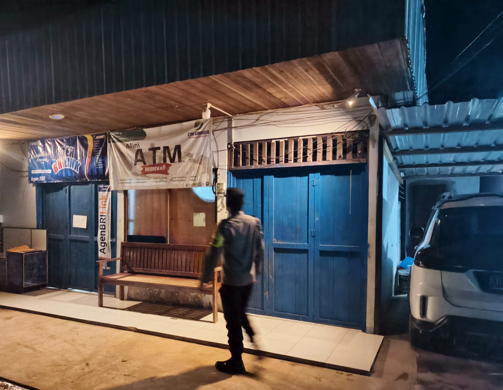 Piket Polsek Delang melaksanakan giat patroli Tempat Objek Vital