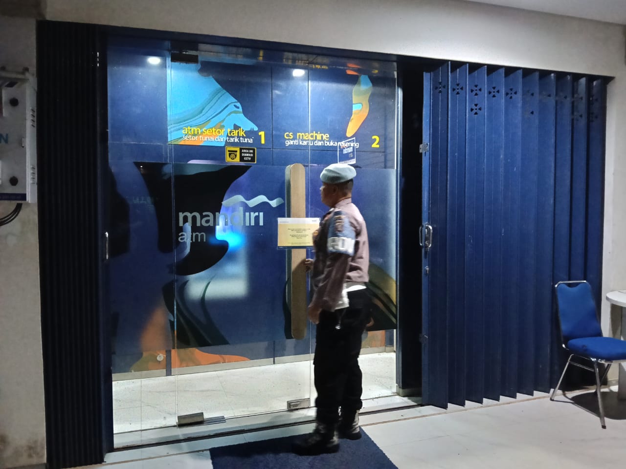 Piket Malam Polsek Bulik Patroli ke Perbankan (ATM) diwilkum Polsek Bulik