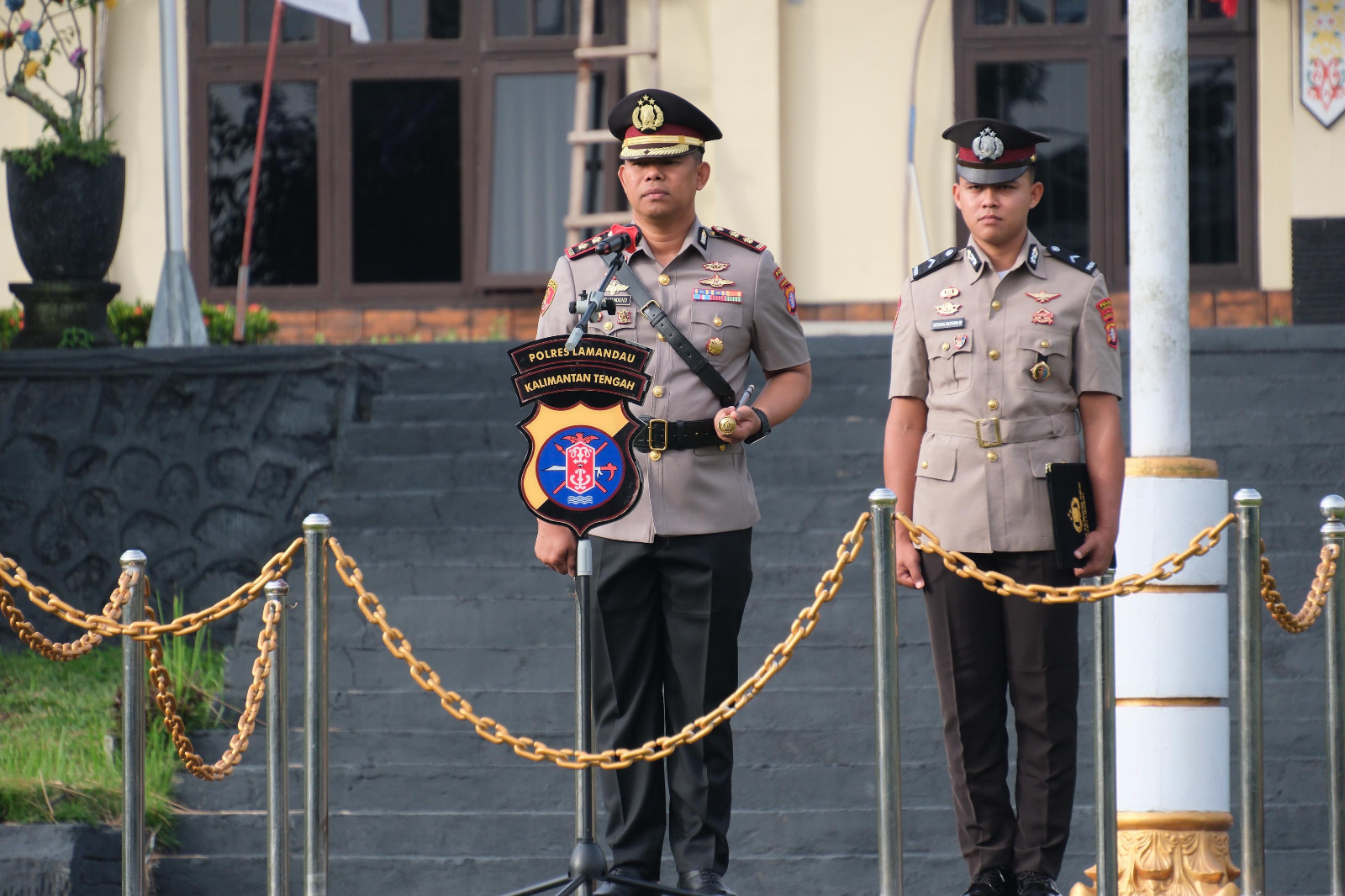 Polres Lamandau Gelar Upacara Hari Juang Polri dengan Semangat Pengabdian