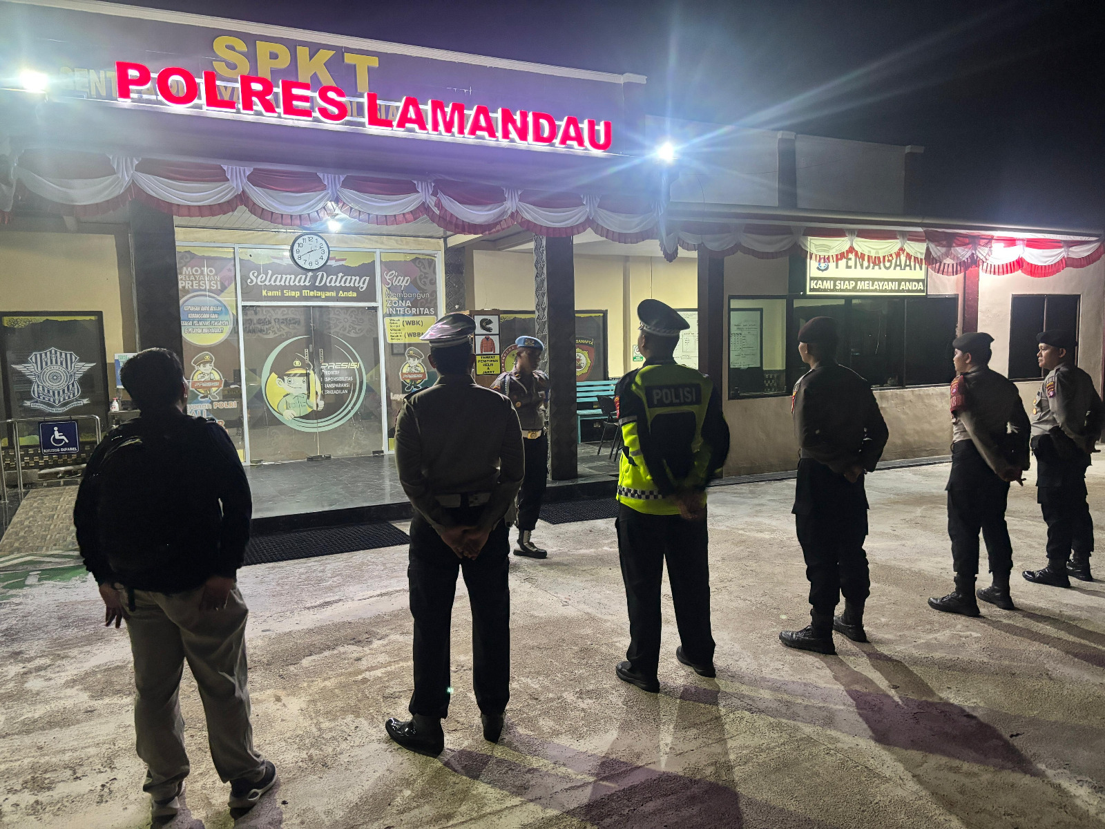 Personil Polres Lamandau Patroli KRYD strategi Cegah Tindakan Premanisme