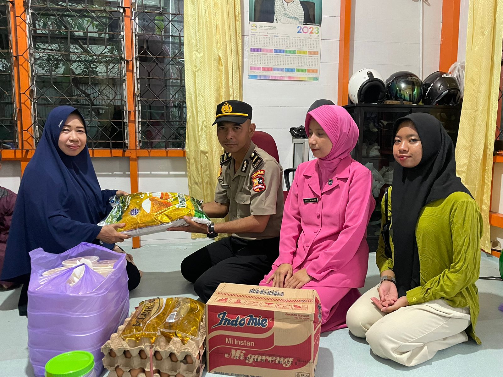 Siswa SIP Angkatan 54 Gelar Baksos di Panti Asuhan Bina Manggala Batara Muara Teweh