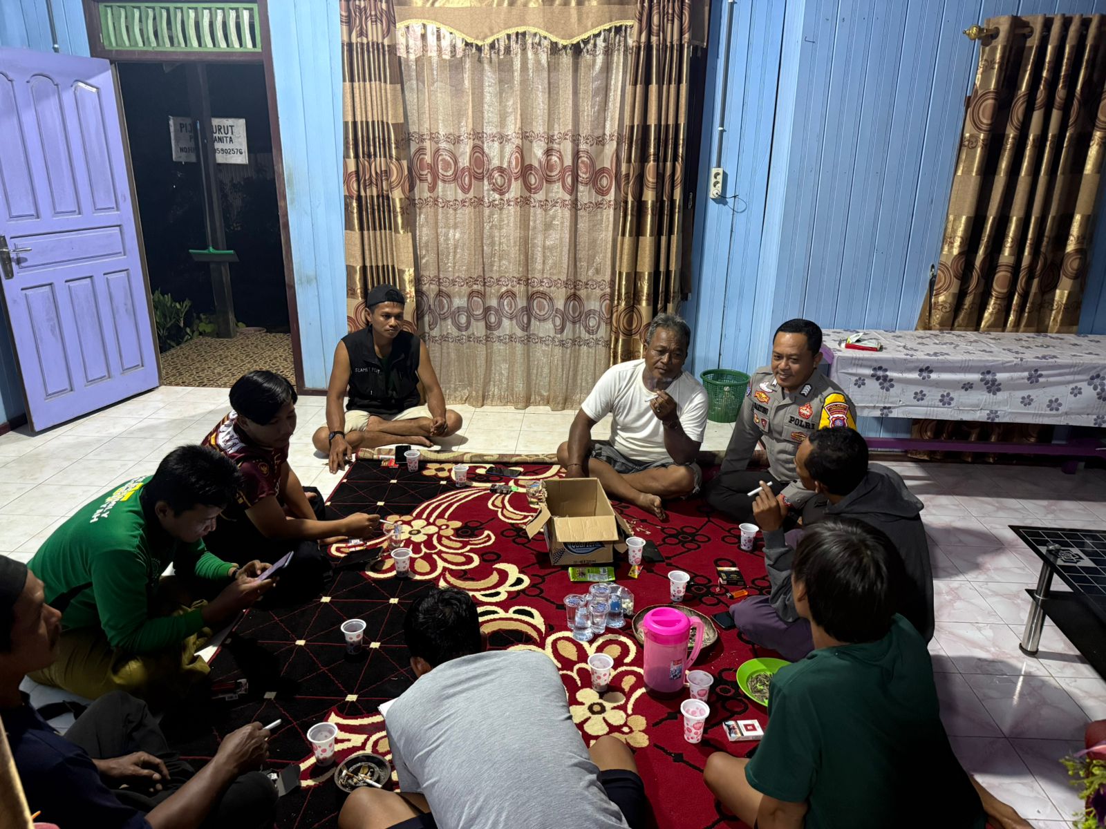 Bhabinkamtibmas Polsek Bulik Sosialisasikan Penanggulangan Premanisme Berkedok Ormas