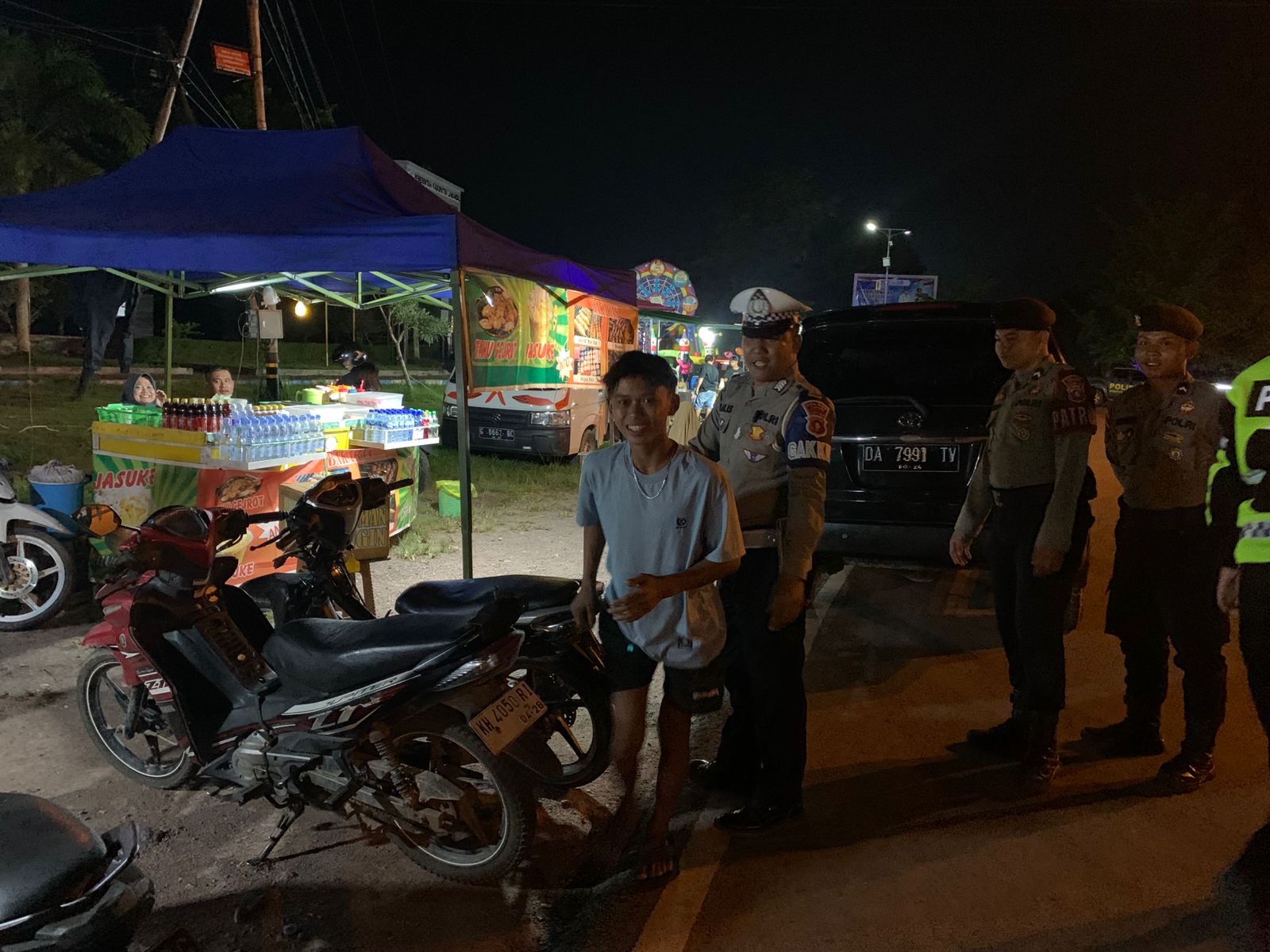 Polres Lamandau Gencar Laksanakan KRYD Tingkatkan Keamanan di Wilkum Polres Lamandau