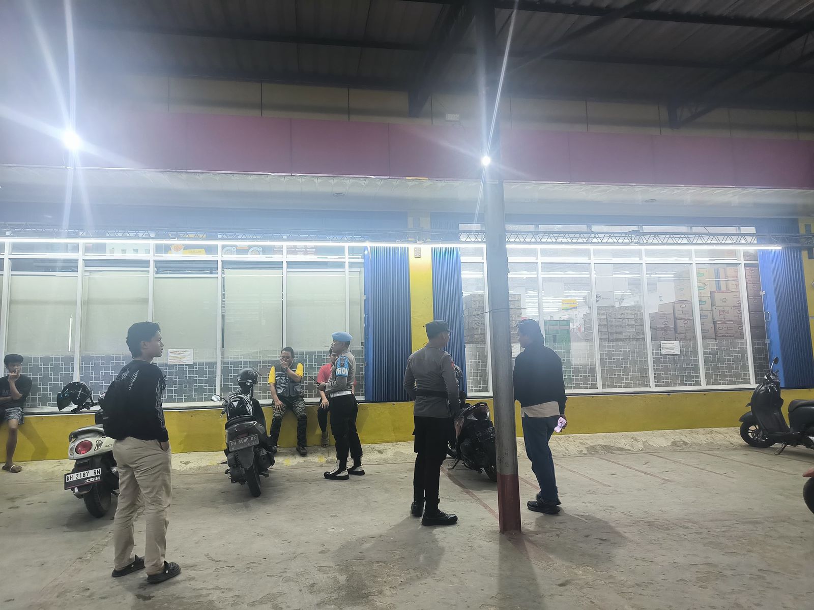 Ciptakan Kamtibmas Yang Aman, Polres Lamandau Laksanakan Patroli KRYD Malam hari