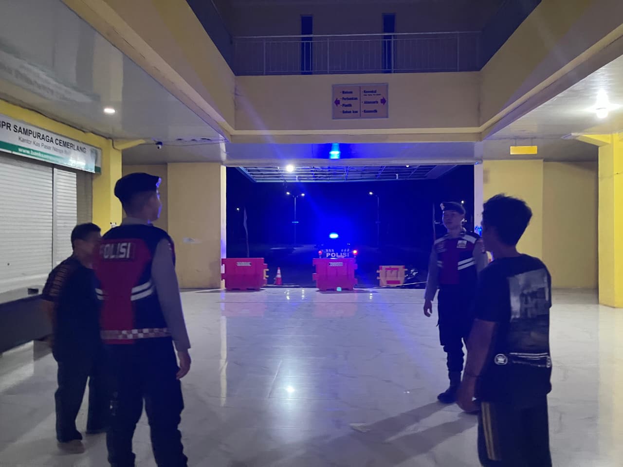 Sat Samapta Polres Lamandau Patroli Malam Hari, Jaga Kamtibmas dan sambang sejumlah Tempat