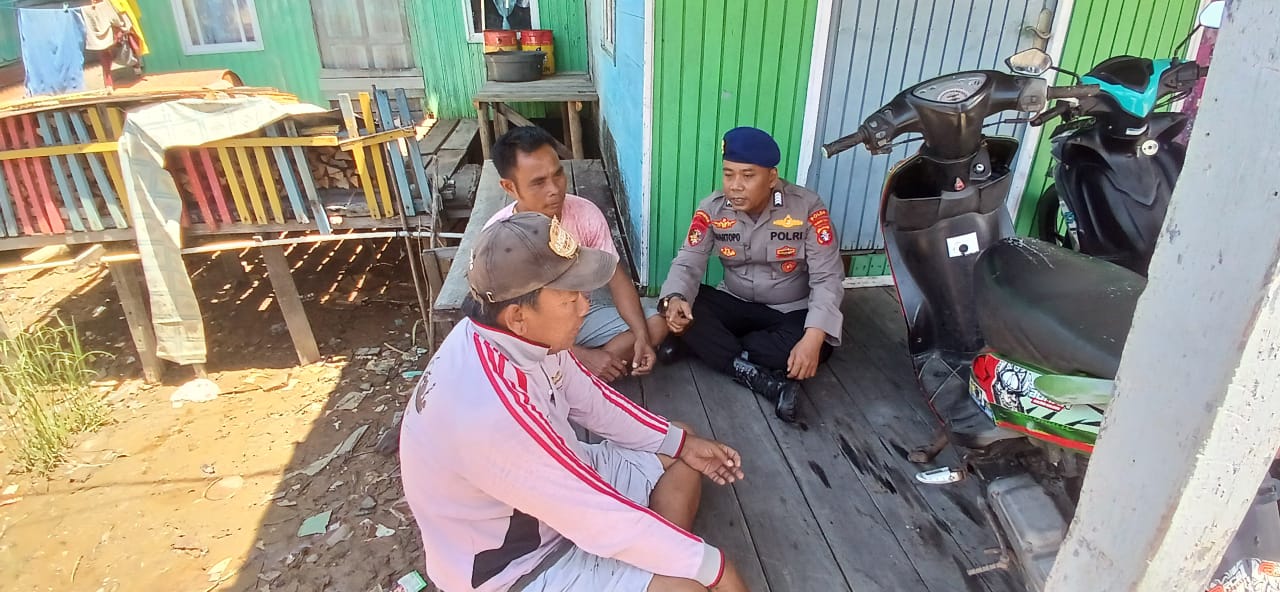 Sambang Warga Dengan Humanis, Komandan Kapal 1002 Sampaikan Pesan Kamtibmas Kepada Warga Binaan