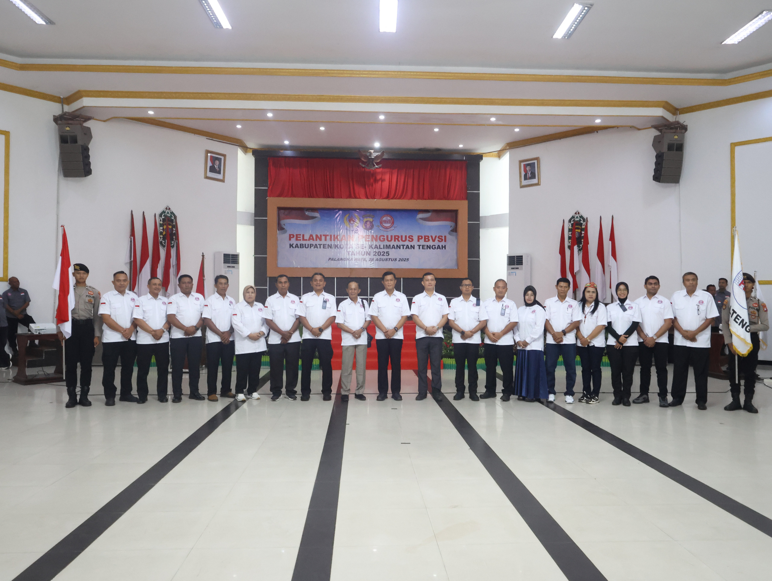 25. Pelantikan Pengurus PBVSI Kalteng, Kapolda Harap Voli Kalteng Semakin Maju