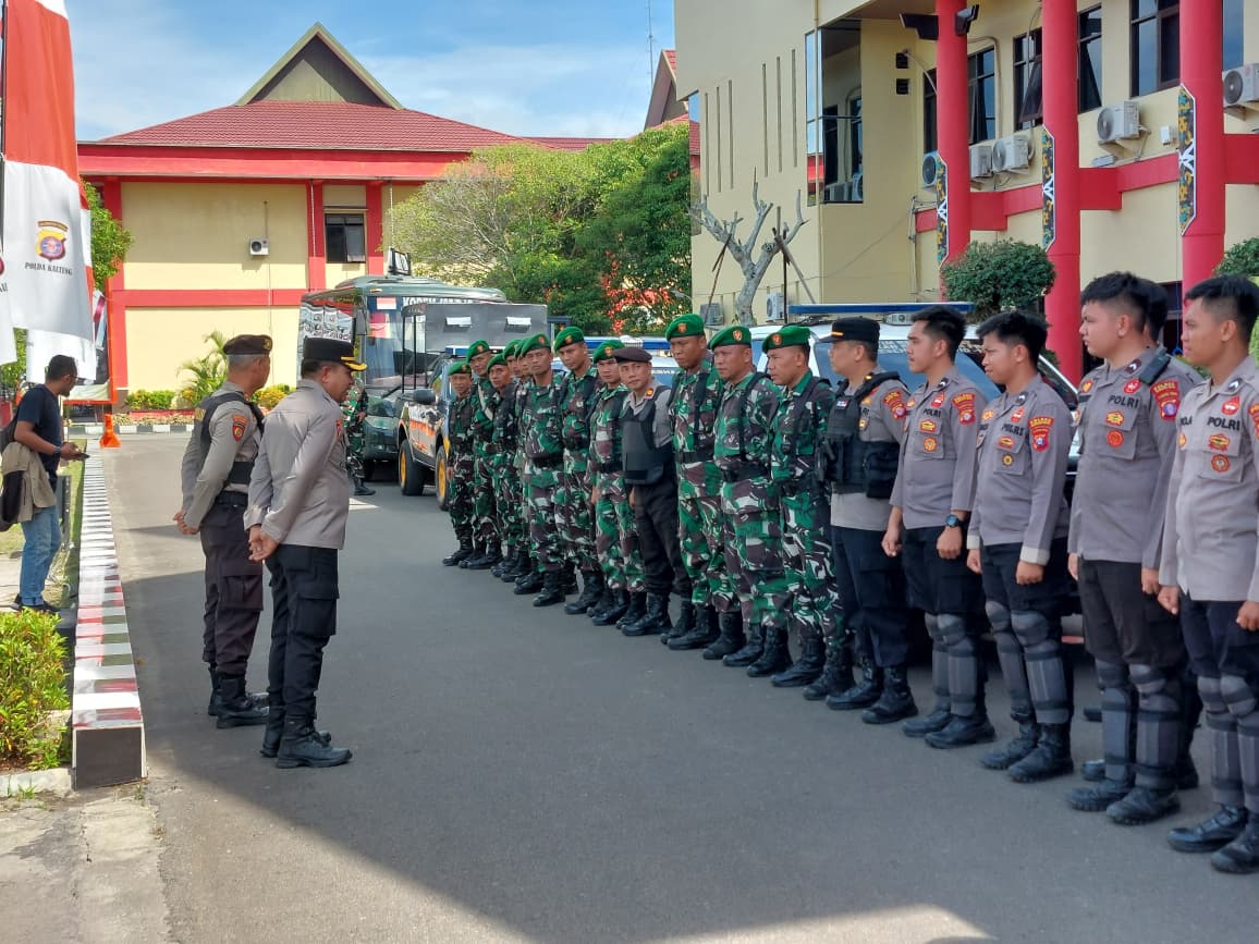 Pastikan Kamtibmas Kondusif, Polda Kalteng Gelar Patroli Gabungan