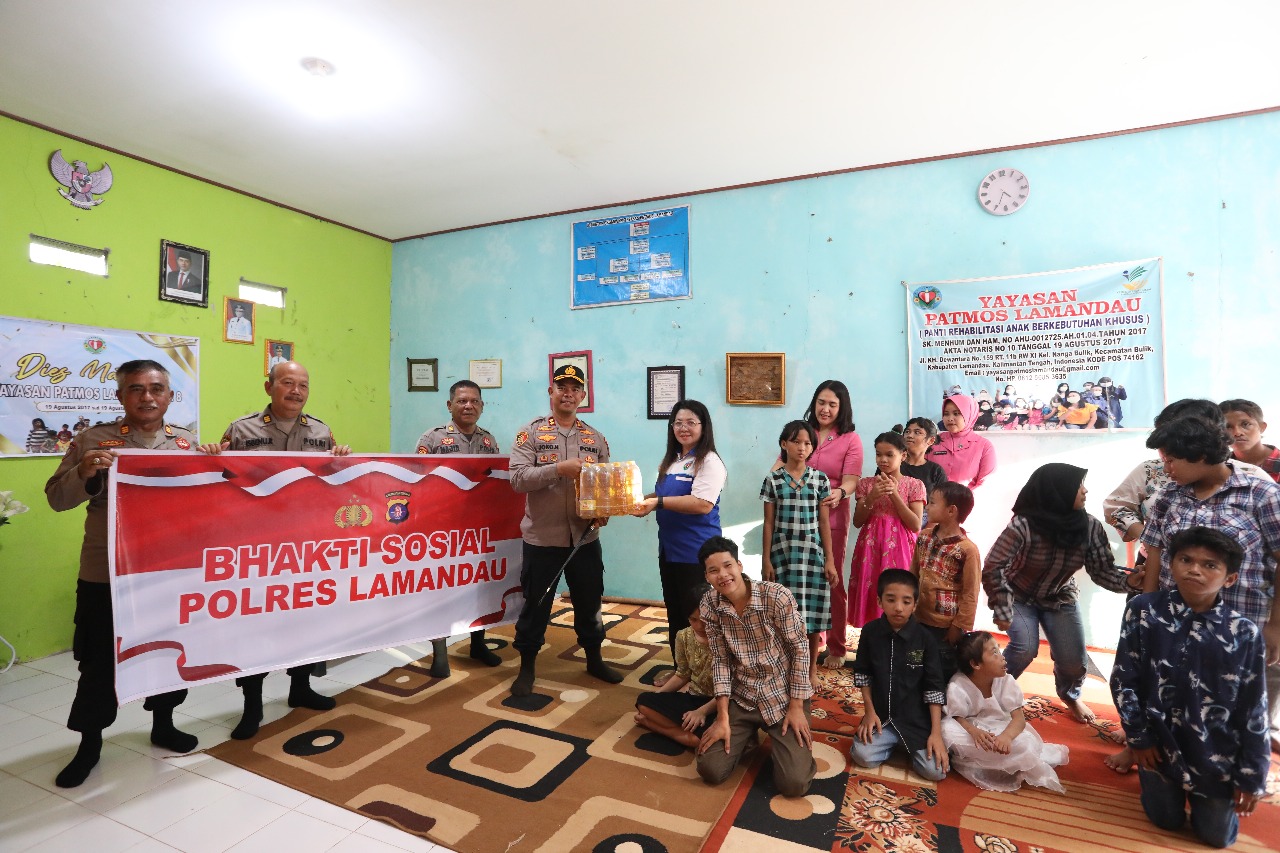 Kapolres Gelar Baksos dalam rangka menyambut Maulid Nabi Besar Saw 1447 H/2025 M