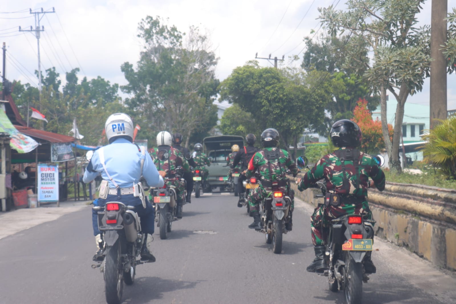 Jaga Kondusifitas, TNI Polri Laksanakan Patroli