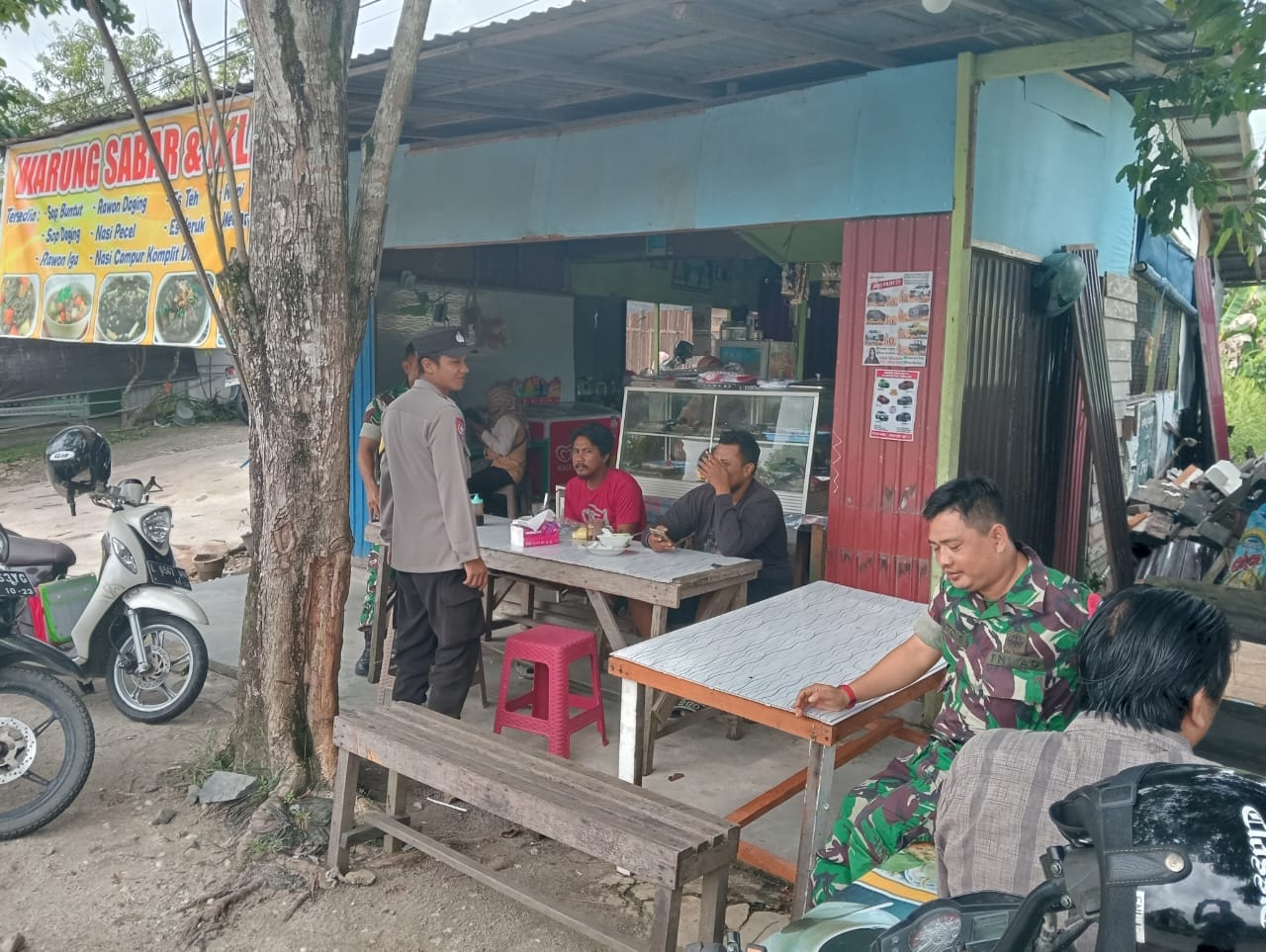 Sinergi TNI-Polri: Polres Gunung Mas Gelar Patroli Gabungan, Pastikan Wilayah Aman dan Kondusif