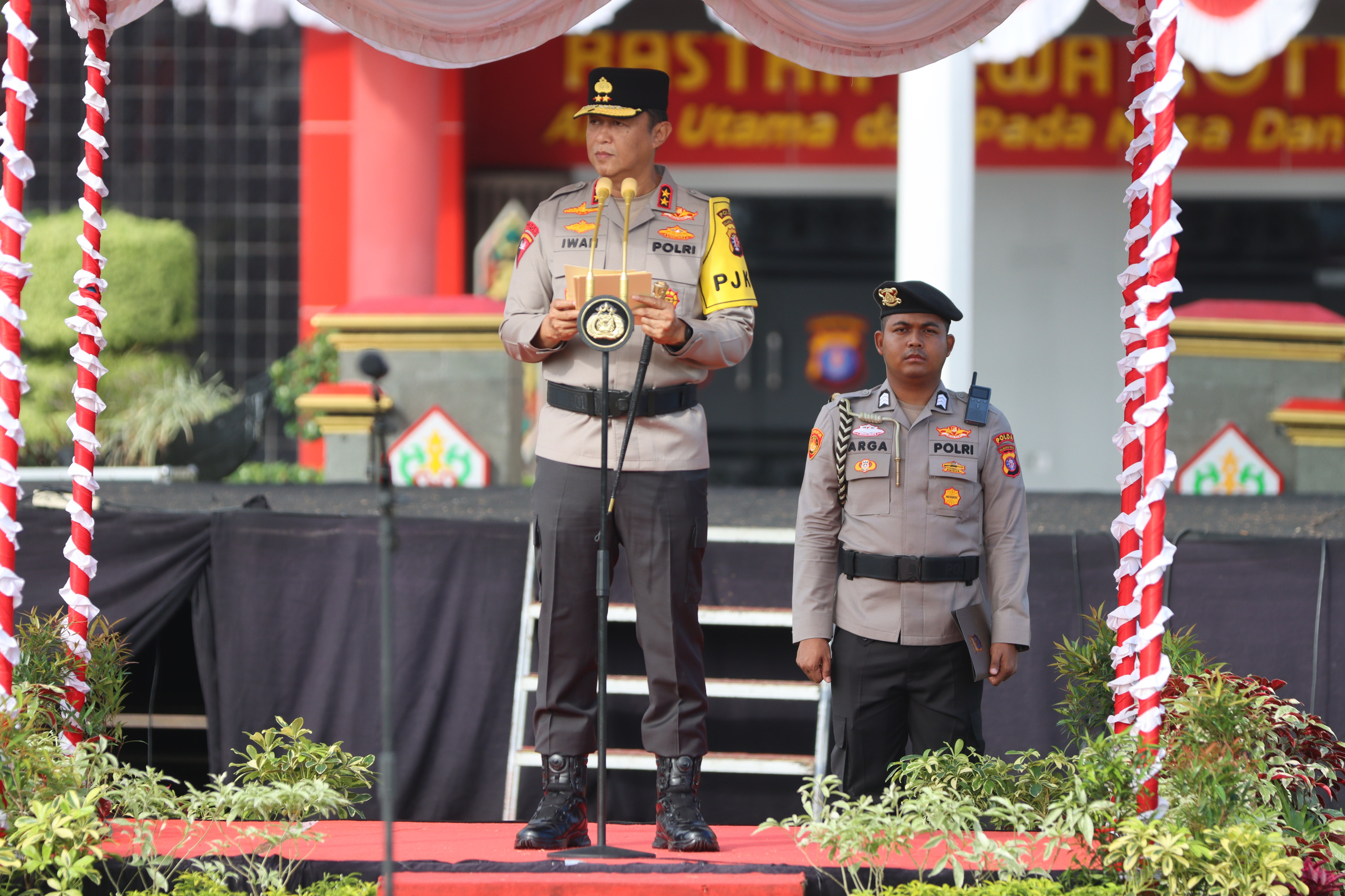 Fokus Pemulihan Kamtibmas, Polda Kalteng Gelar Apel Operasi Aman Nusa I Telabang 2025