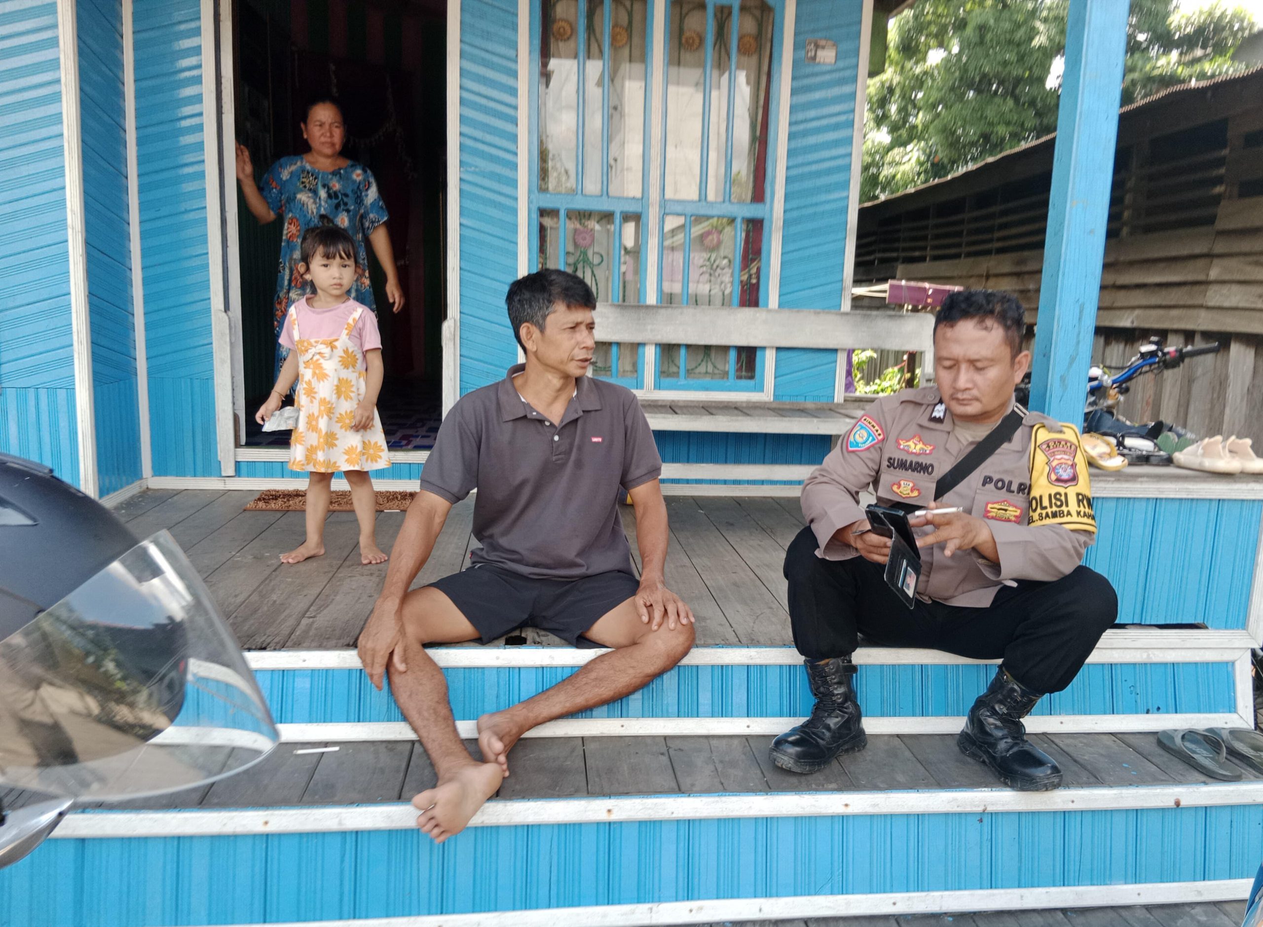 Patroli Dialogis, Upaya Polsek Katingan Tengah Ciptoan Kamtibmas