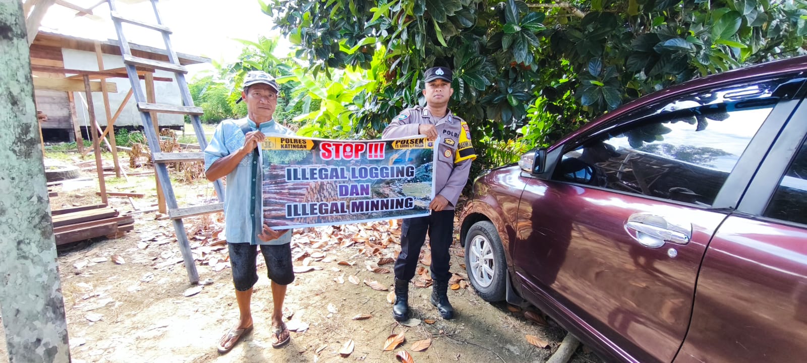 Sosialisasi terus pencegahan ilegal logging dan mining