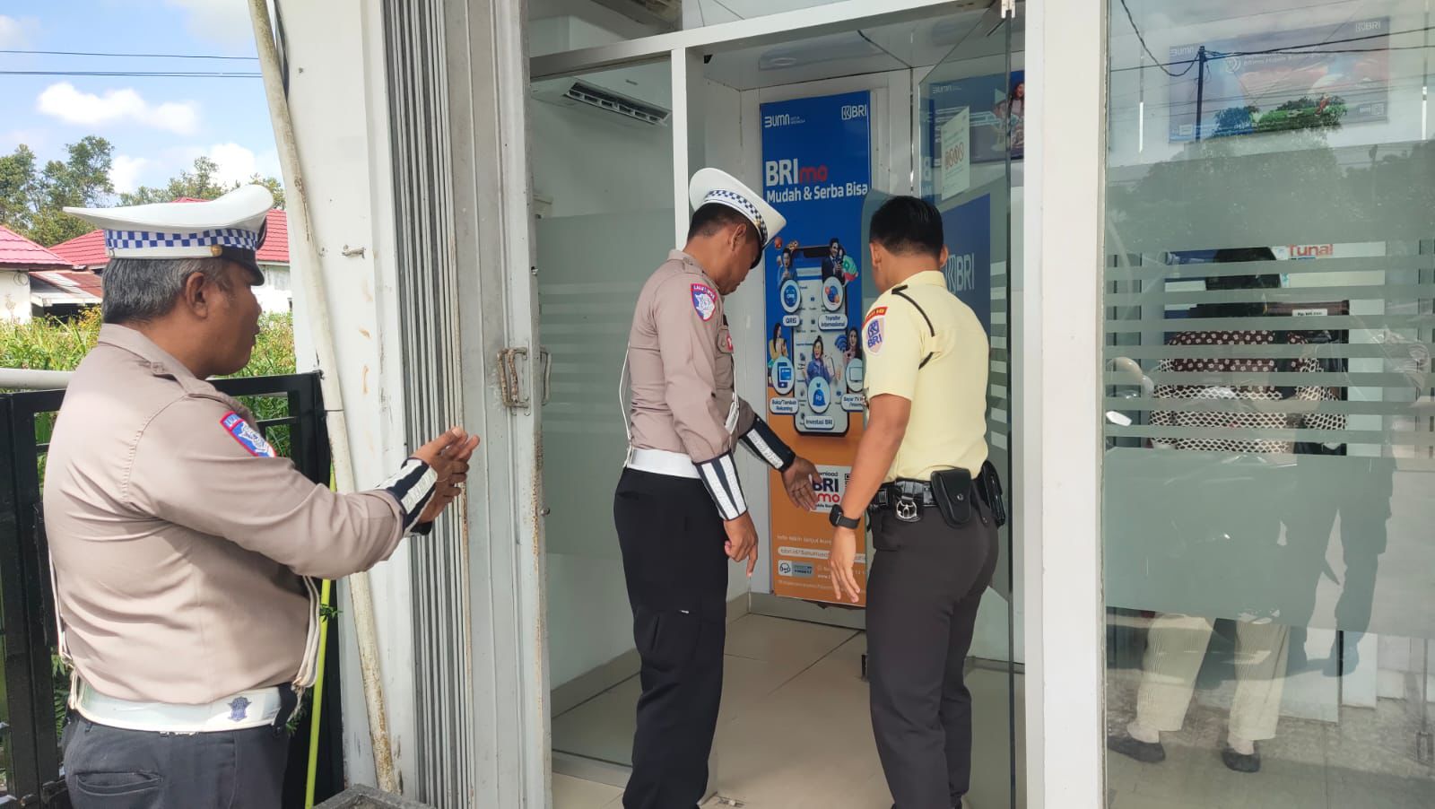 Satlantas Polres Katingan cek dan kontrol rutin Objek Vital Tiap harinya.