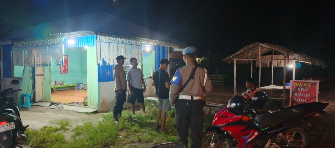 Berikan Rasa aman kepada masyarakat Personil Polsek Marikit Gencar melakukan Patroli diwilayah Kec. Marikit Kab. Katingan.