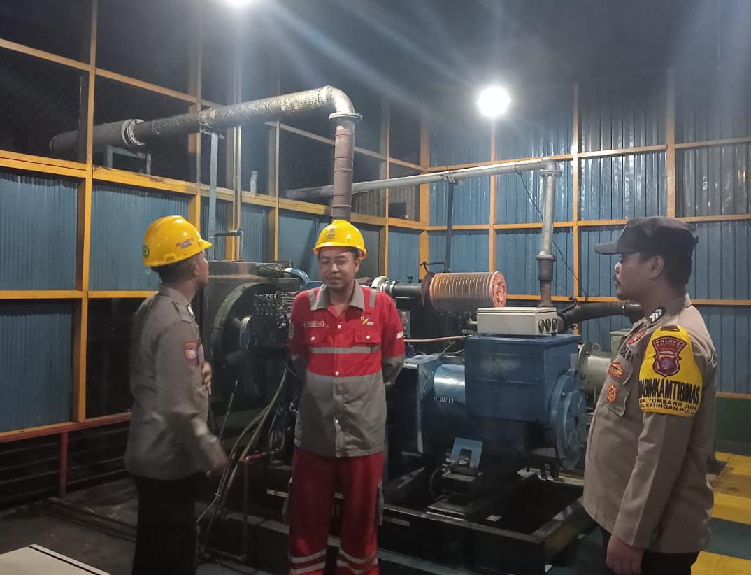 ‎Patroli Malam, Polsek Tewang Sangalang Garing dan Pulau Malan Imbau Warga Waspada Curanmor