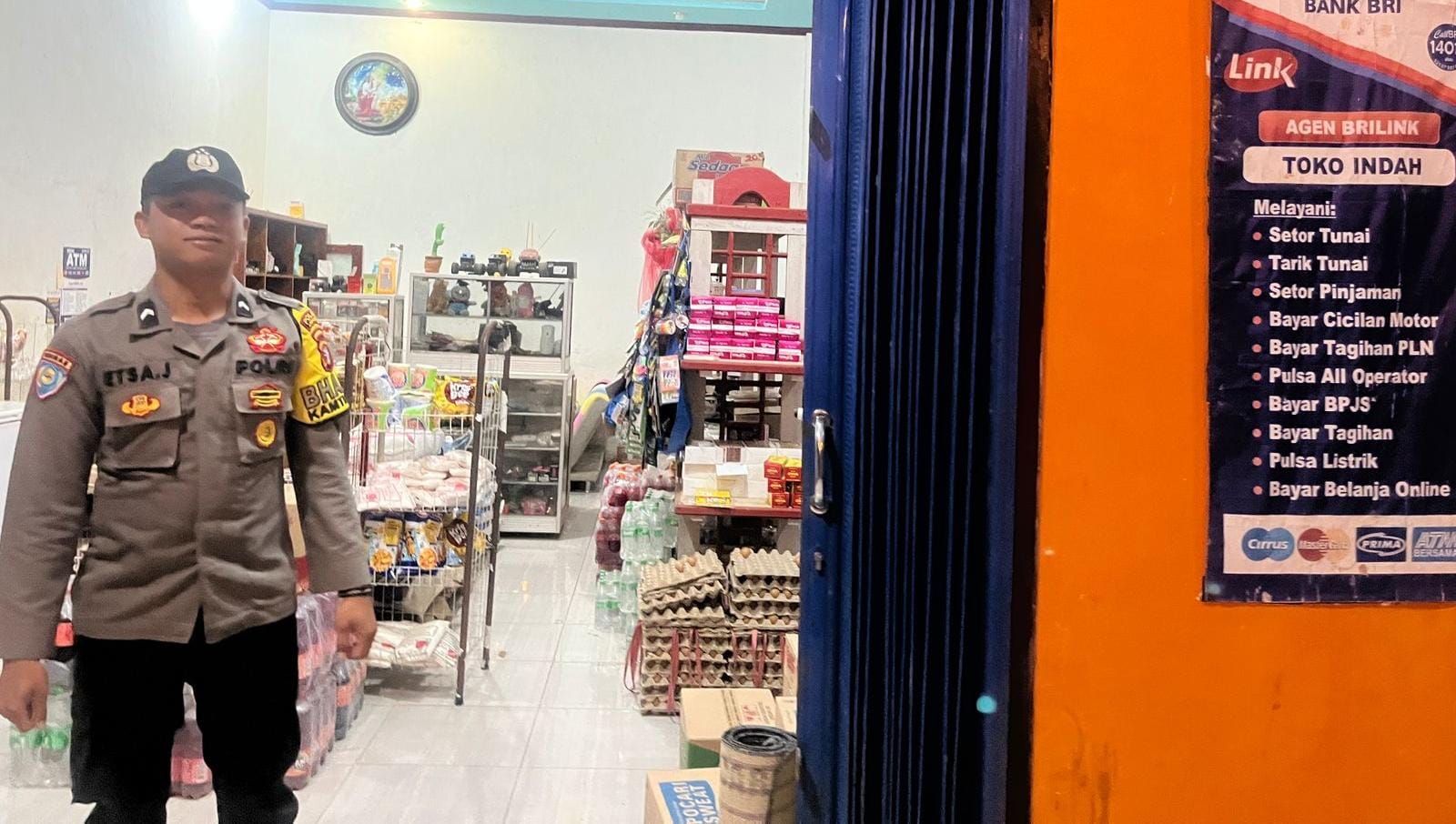 Hadir Di Tengah Masyarakat, Polsek Lamandau Patroli Dialogis Malam Cegah Gangguan Kamtibmas