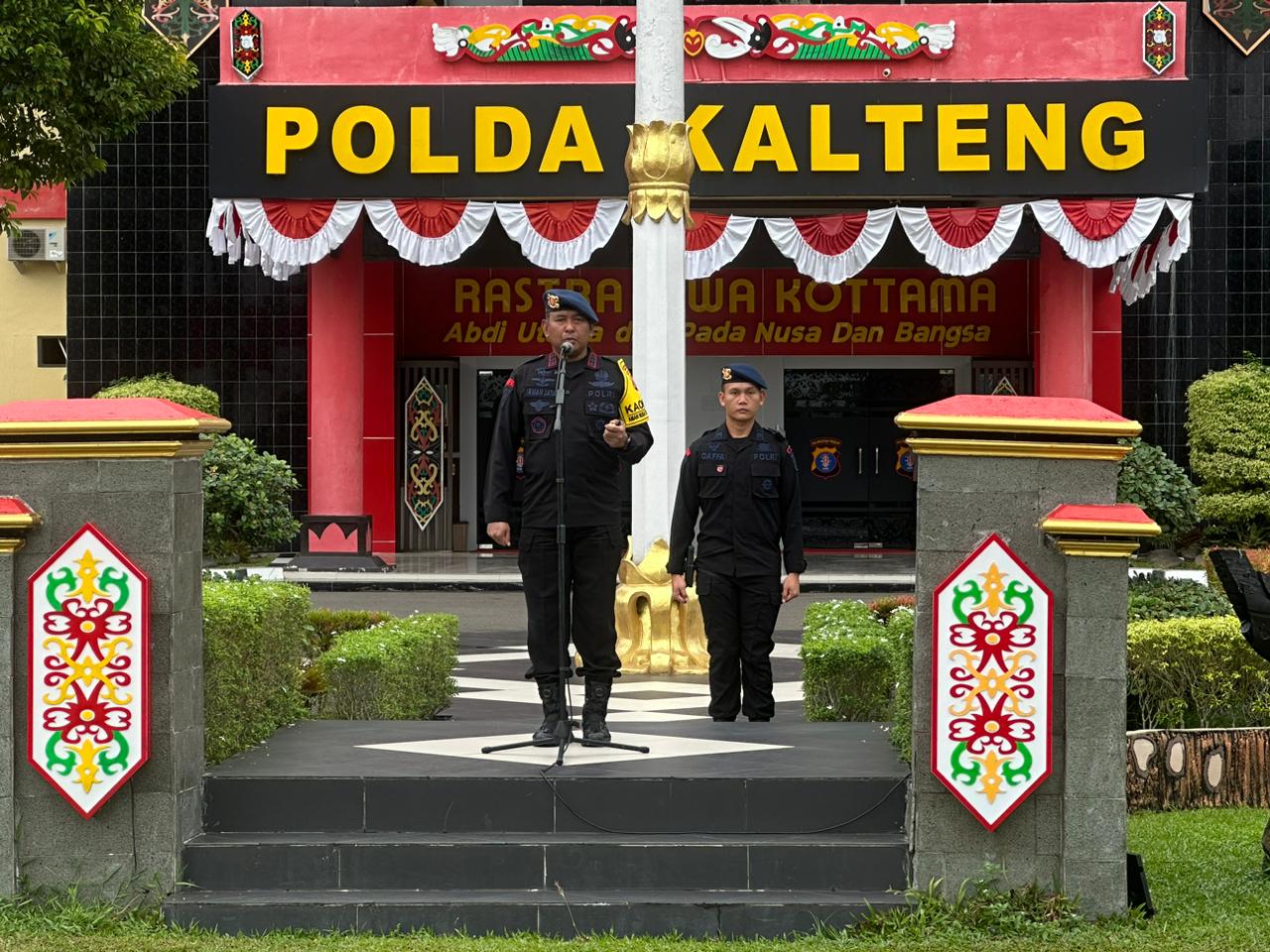 Jaga Keamanan dan Kenyamanan Masyarakat, Polda Kalteng Adakan Patroli