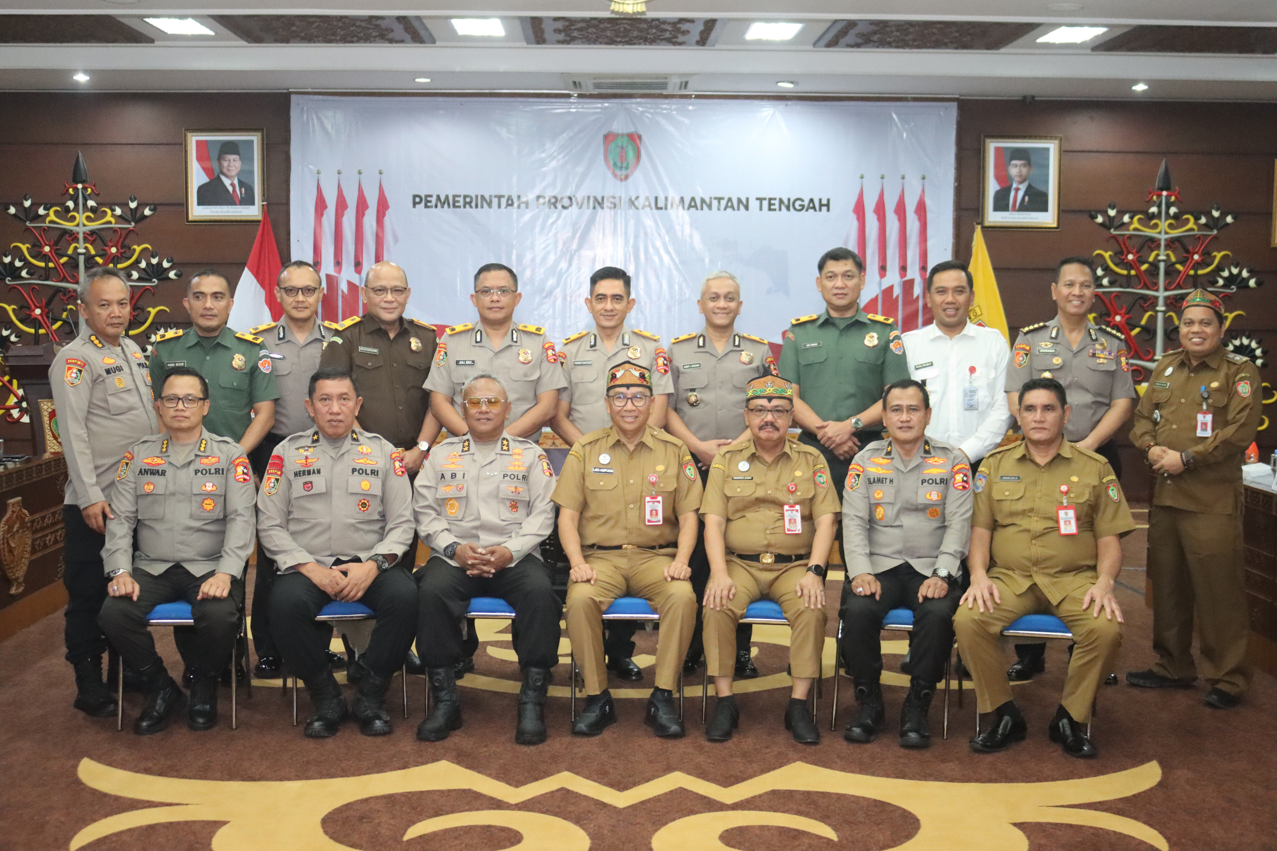 Perkuat Sinergi, Tim PKDN Sespimti Polri Kunjungi Pemprov Kalteng