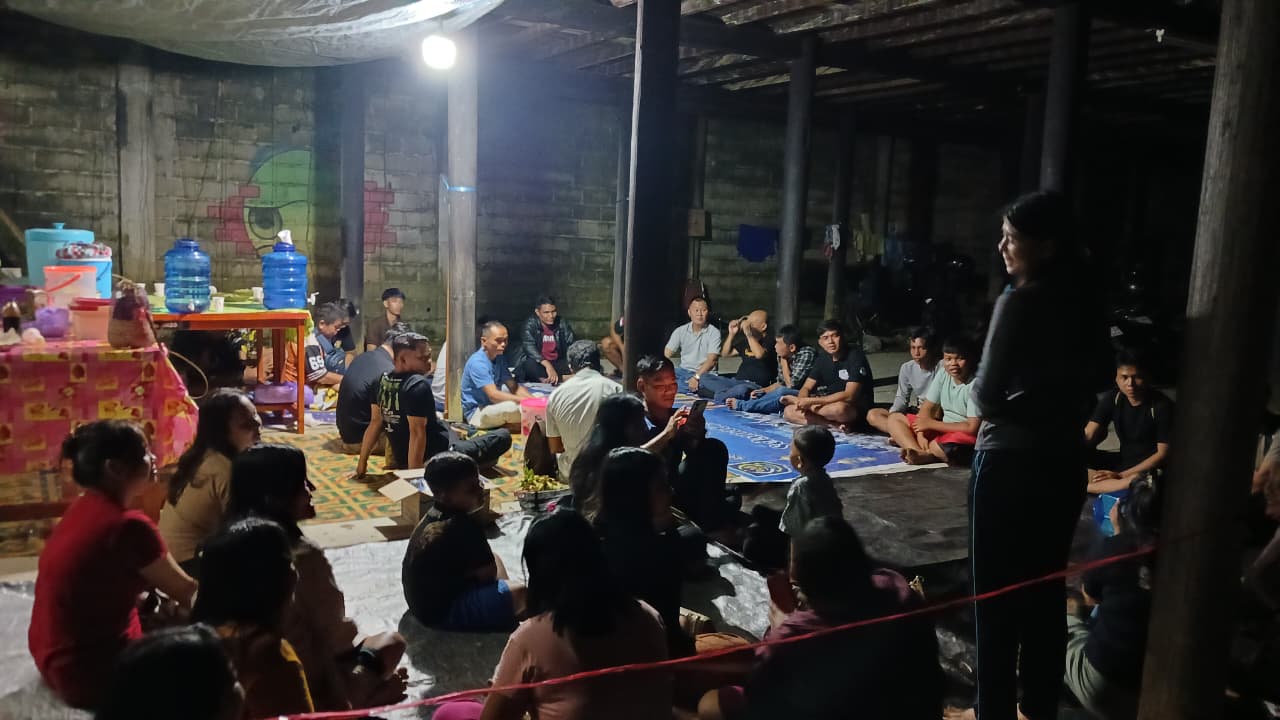 Kapolsek Gunung Purei Sampaikan Himbauan Kamtibmas kepada Kontingen FBIMBT 2025