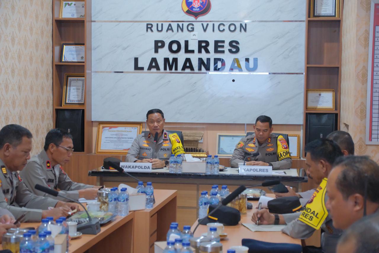 Waka Polda Kalteng Kunjungi Polres Lamandau, Tinjau Kesiapan SPPG Program Makan Bergizi Gratis