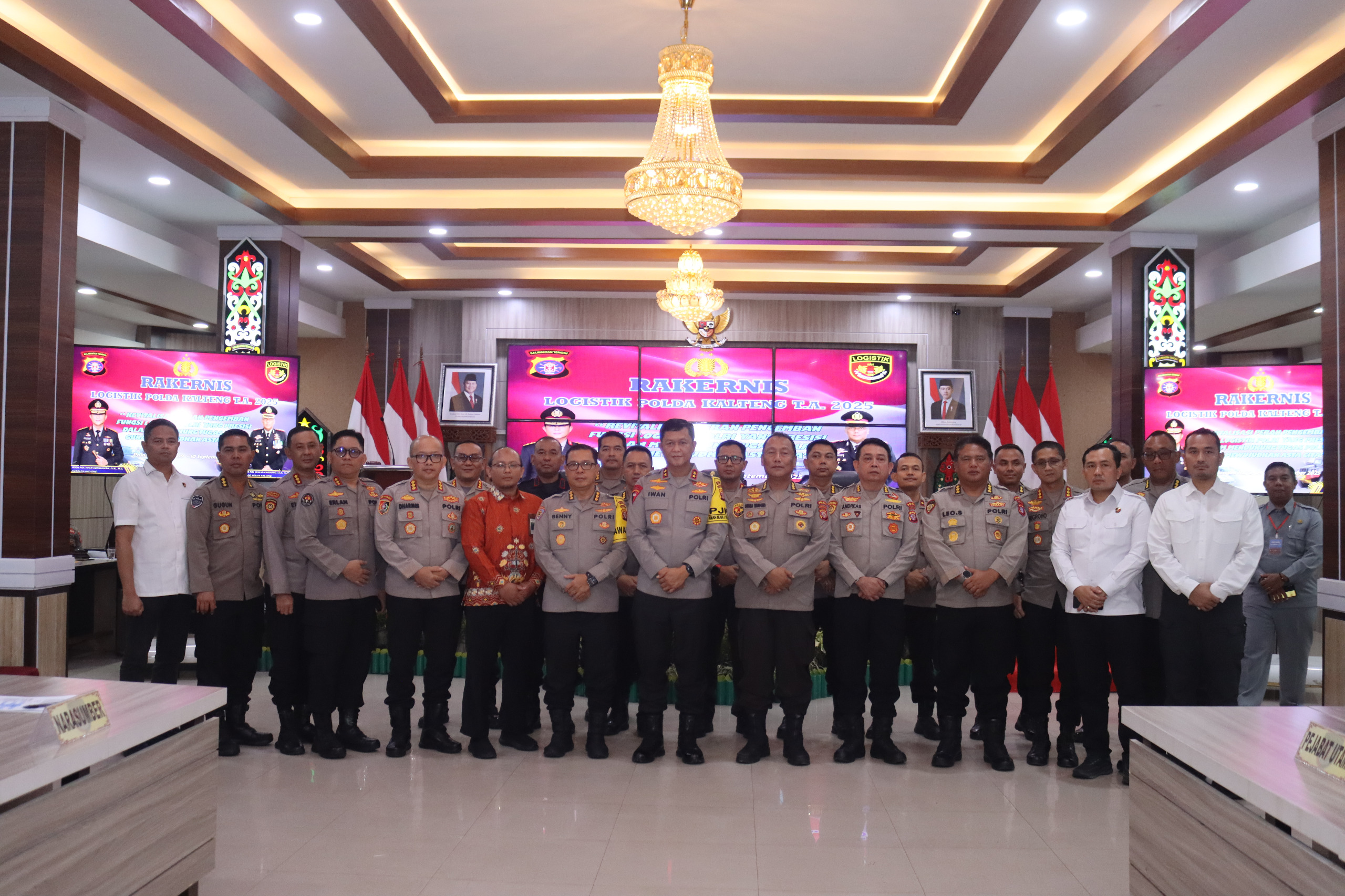 Buka Rakernis Fungsi Logistik, Kapolda Kalteng Tekankan Maksimalkan Program Modernisasi Almatsus dan Sarpras Polri untuk Dukung Asta Cita