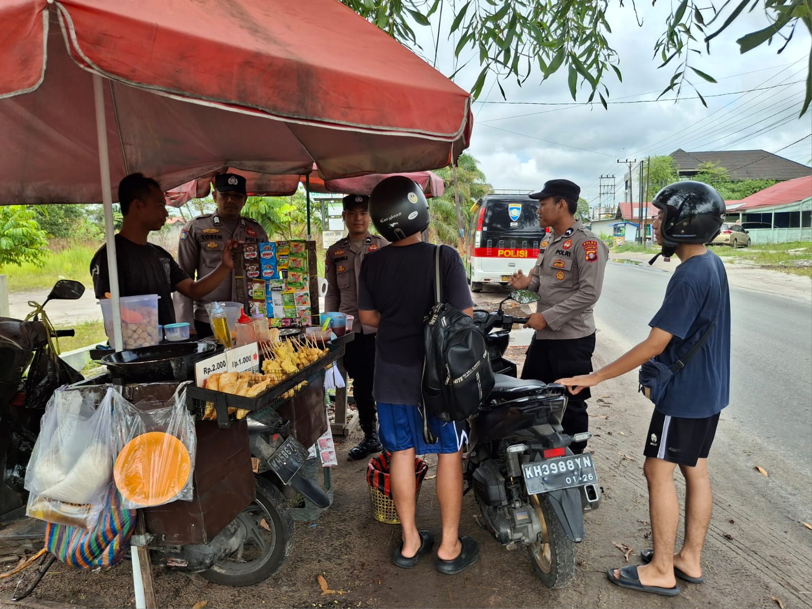 Sambangi Warga, Ditbinmas Polda Kalteng Imbau Jaga Kamtibmas