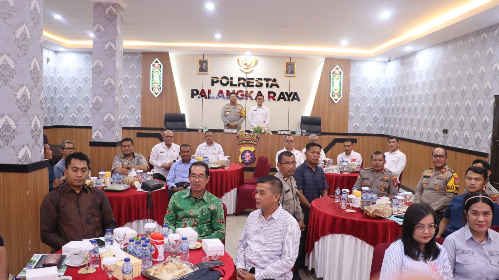 Kapolresta Palangka Raya Terima Kegiatan PKDN Sespimti Dikreg ke-34 Gelombang II