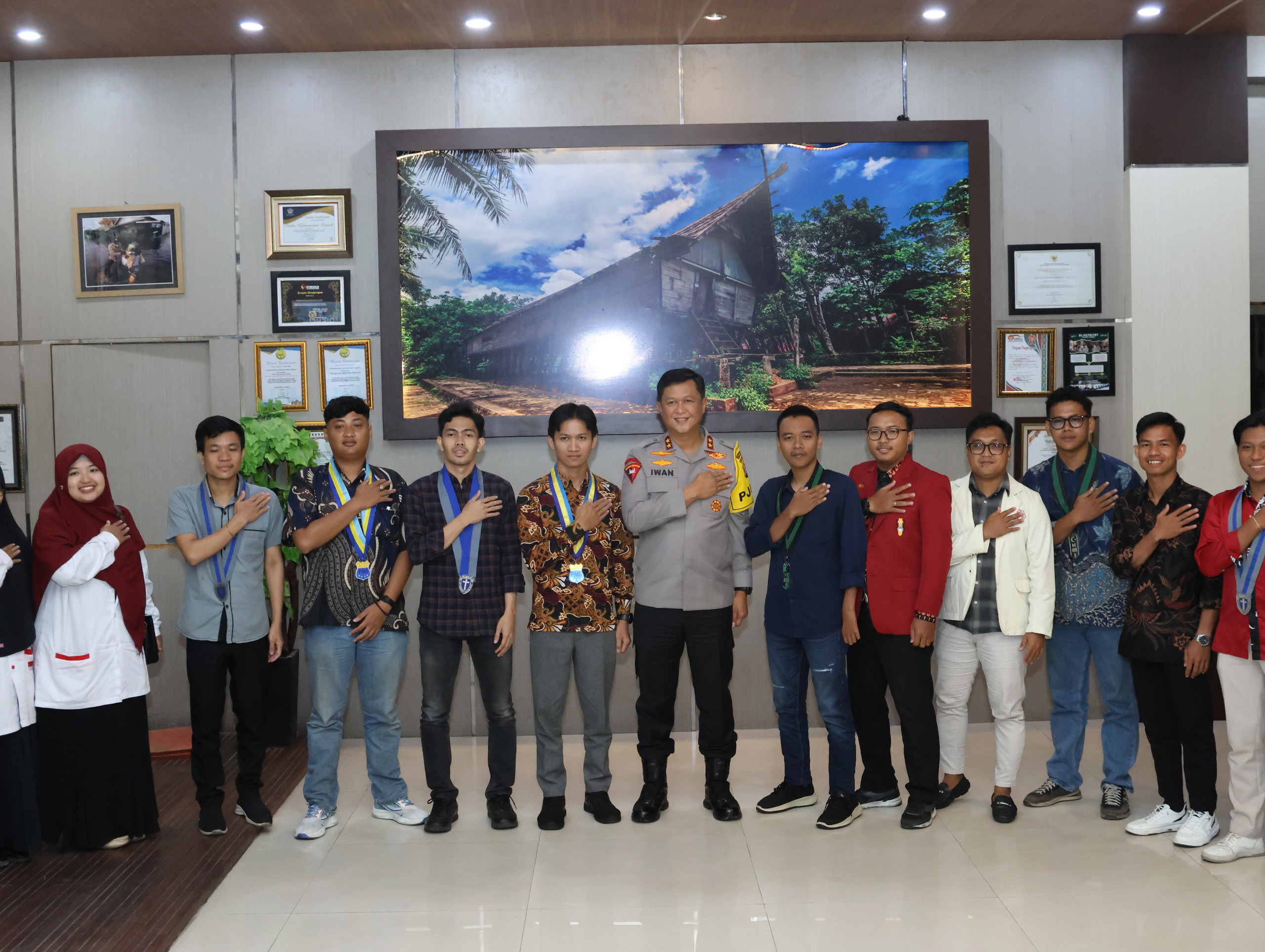 Perkuat Sinergi, Kapolda Kalteng Terima Kunjungan Audiensi Aliansi Cipayung Plus