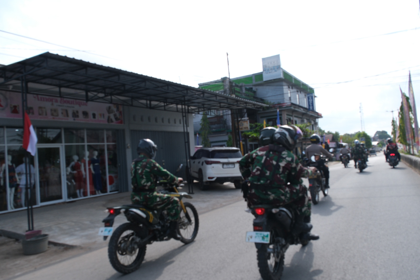 Personil Gabungan TNI-Polri Gelar Patroli Dalam rangka Pemulihan Harkamtibmas diwilayah hukum